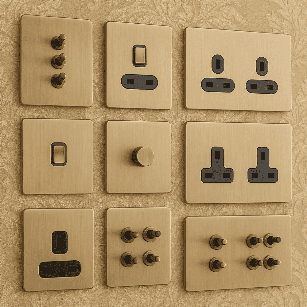 Sockets and switches